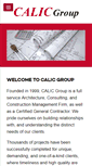 Mobile Screenshot of calicgroup.com